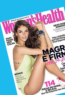 Suco Bagaço esta presente na revista Women´s Health novembro/2014